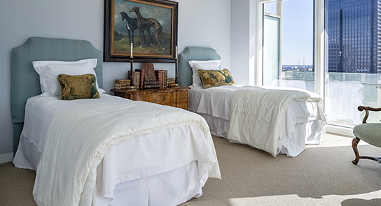 Museum Tower Luxury Condos in Downtown Dallas Model Interiors Traditional 5