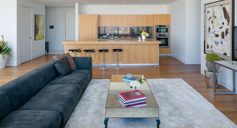 Museum Tower Luxury Condos in Downtown Dallas Model Interiors Modern 4